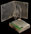 20mm Quintuple PP short DVD case (Super clear)